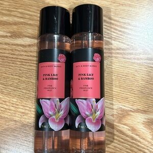 BBW 2pc FFM Pink Lily & Bamboo
